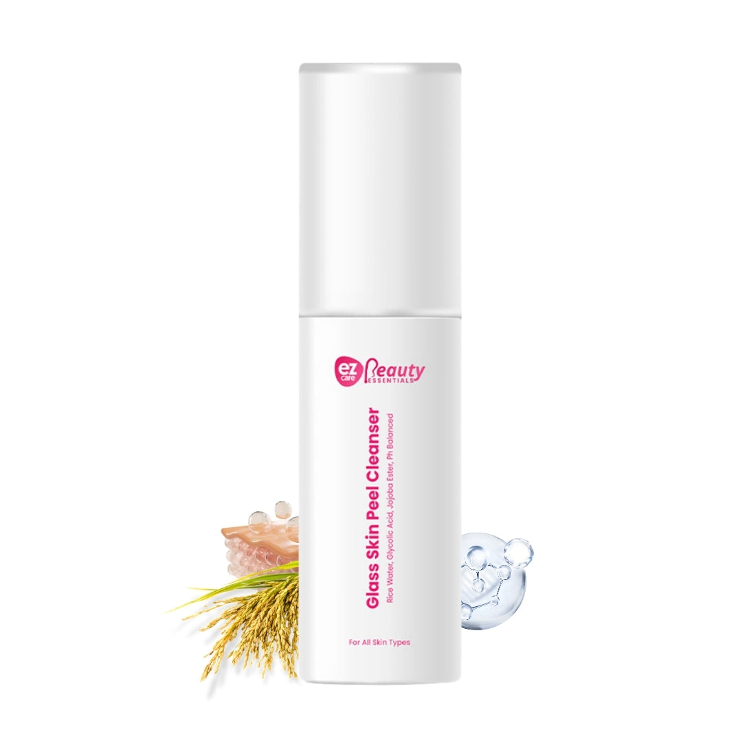 Microbiome‑Friendly Glass Skin Gentle Peel Cleanser - Unisex | Buy1Get1 Free