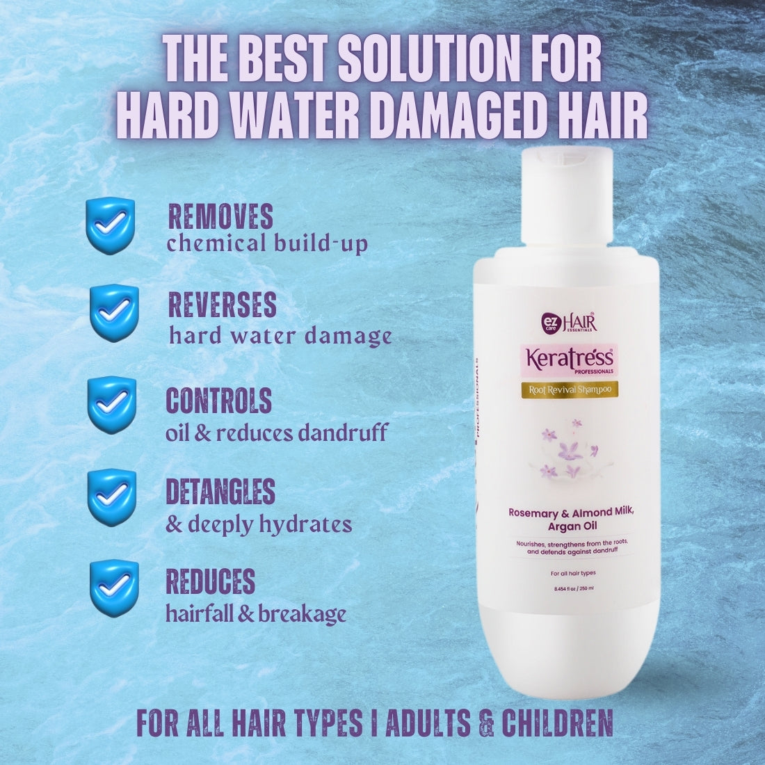 Ezcare Keratress Root Revival Hair Shampoo | Buy1Get1 Free