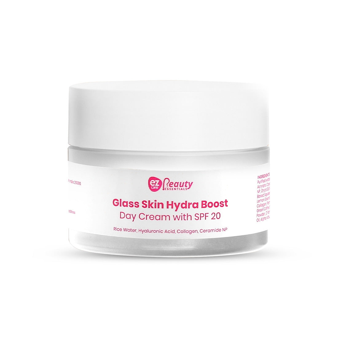 Ezcare Glassskin Hydra Boost Day Cream SPF 20 | Hydration, Glow & Daily Sun Protection | Buy1Get1 Free
