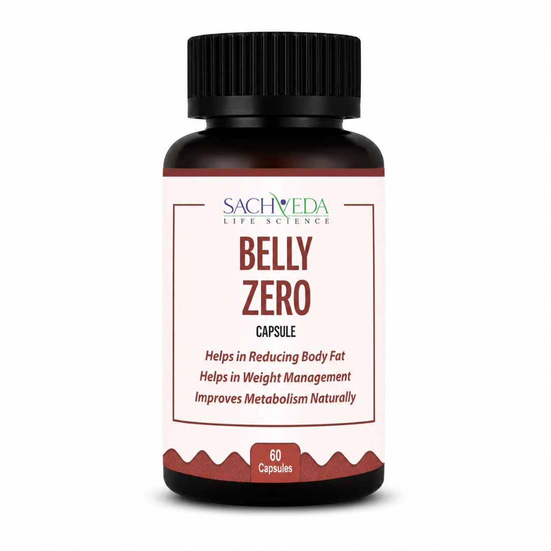 Sachveda Belly Zero Capsules | Ayurvedic Weight Management & Metabolism Support | Buy1Get1 Free
