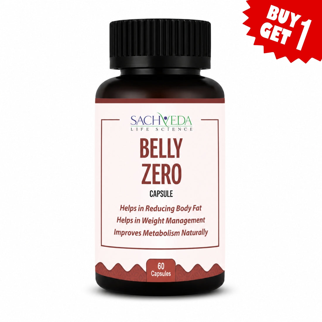 🎁 Sachveda Belly Zero Capsules | Ayurvedic Weight Management & Metabolism Support (100% off)