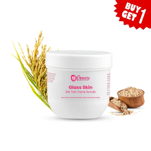 🎁 Ezcare Glass Skin De Tan Face Scrub | Buy1Get1 Free (100% off)
