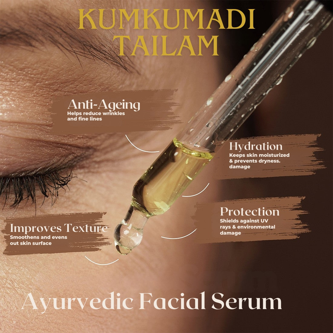 Sachveda Kumkumadi Tailam – Ayurvedic Face Serum | Buy1Get1 Free