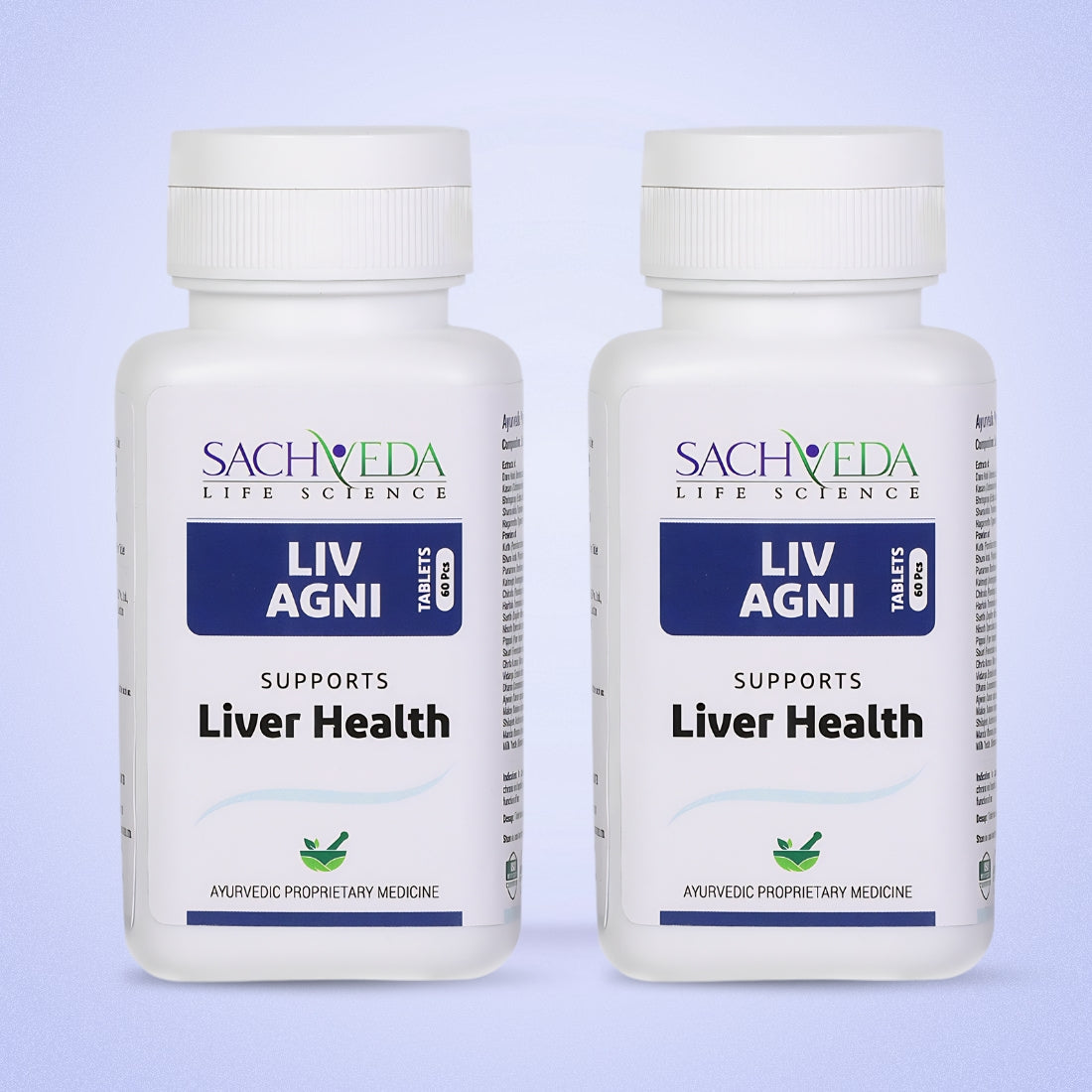Sachveda’s LIV AGNI Tablets – Advanced Liver Health Support | Buy1Get1 Free