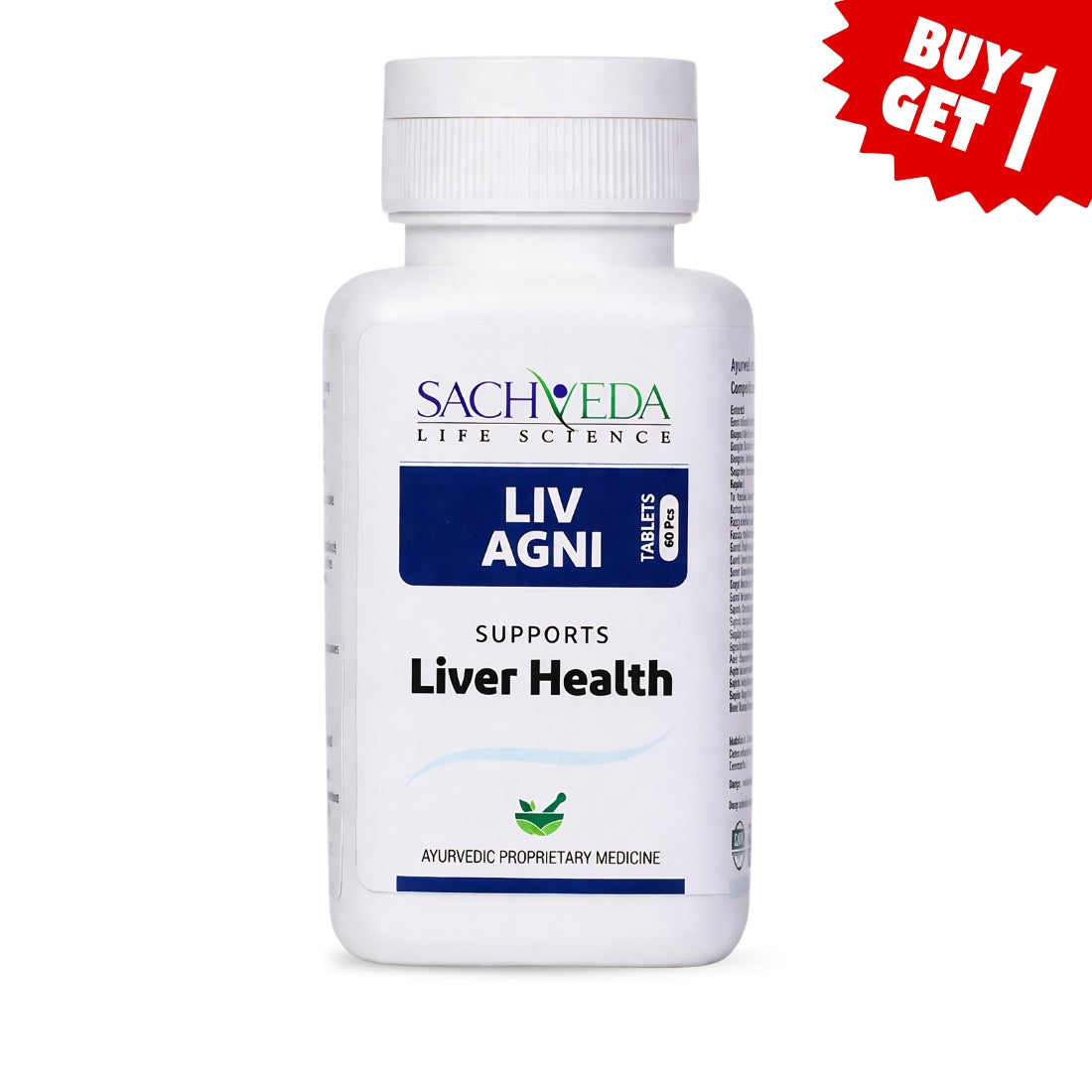 🎁 Sachveda’s LIV AGNI Tablets – Advanced Liver Health Support - 60 tablets (100% off)
