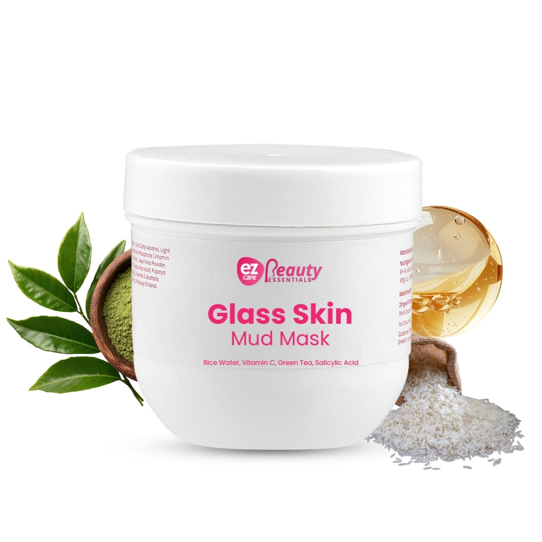 Ezcare Glass Skin Mud Mask | Buy1Get1 Free