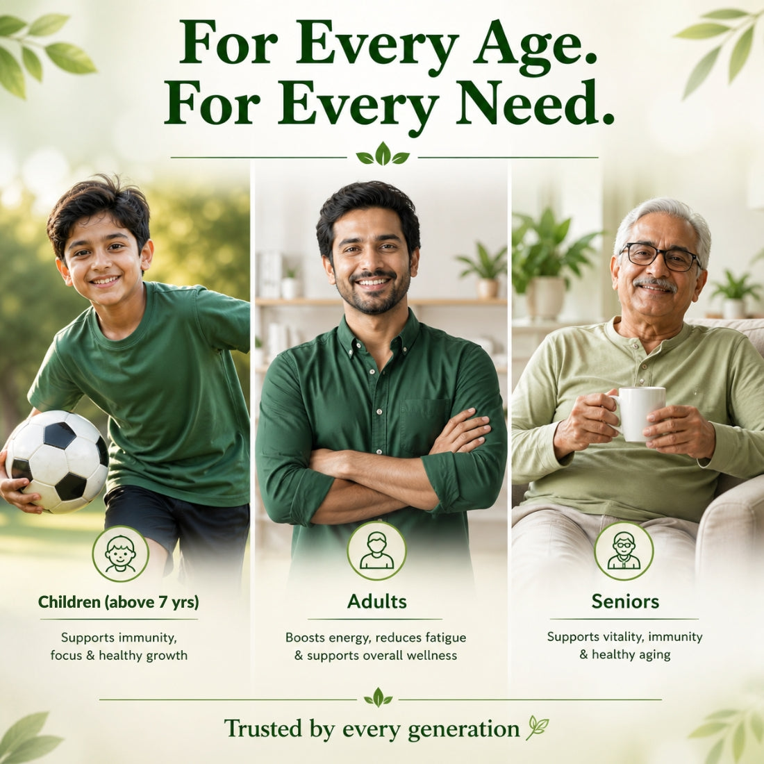Sachveda Multivitamin Tablets | Daily Nutrition for Every Age | Buy1Get1 Free