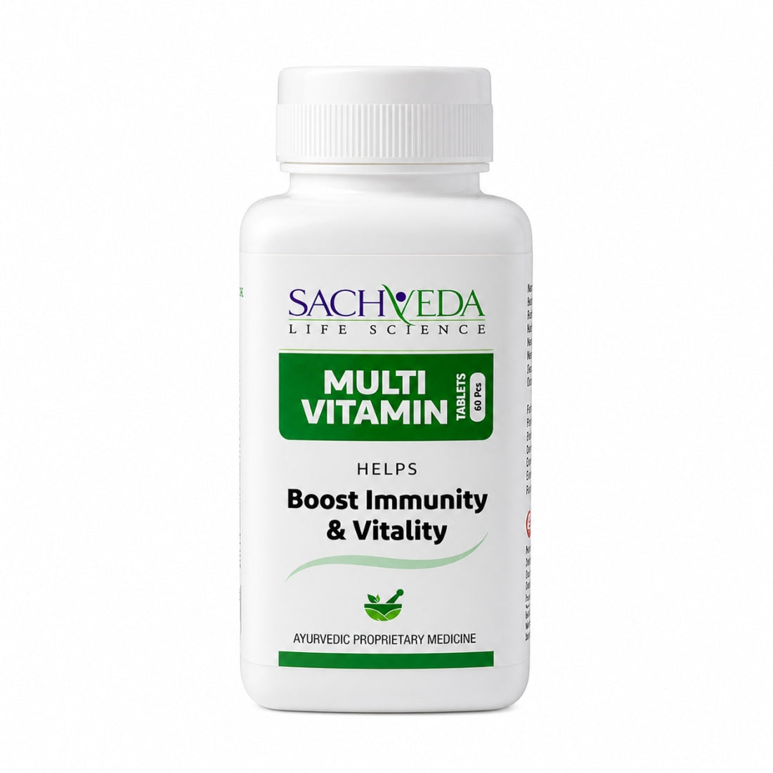 Sachveda Multivitamin Tablets | Daily Nutrition for Every Age | Buy1Get1 Free