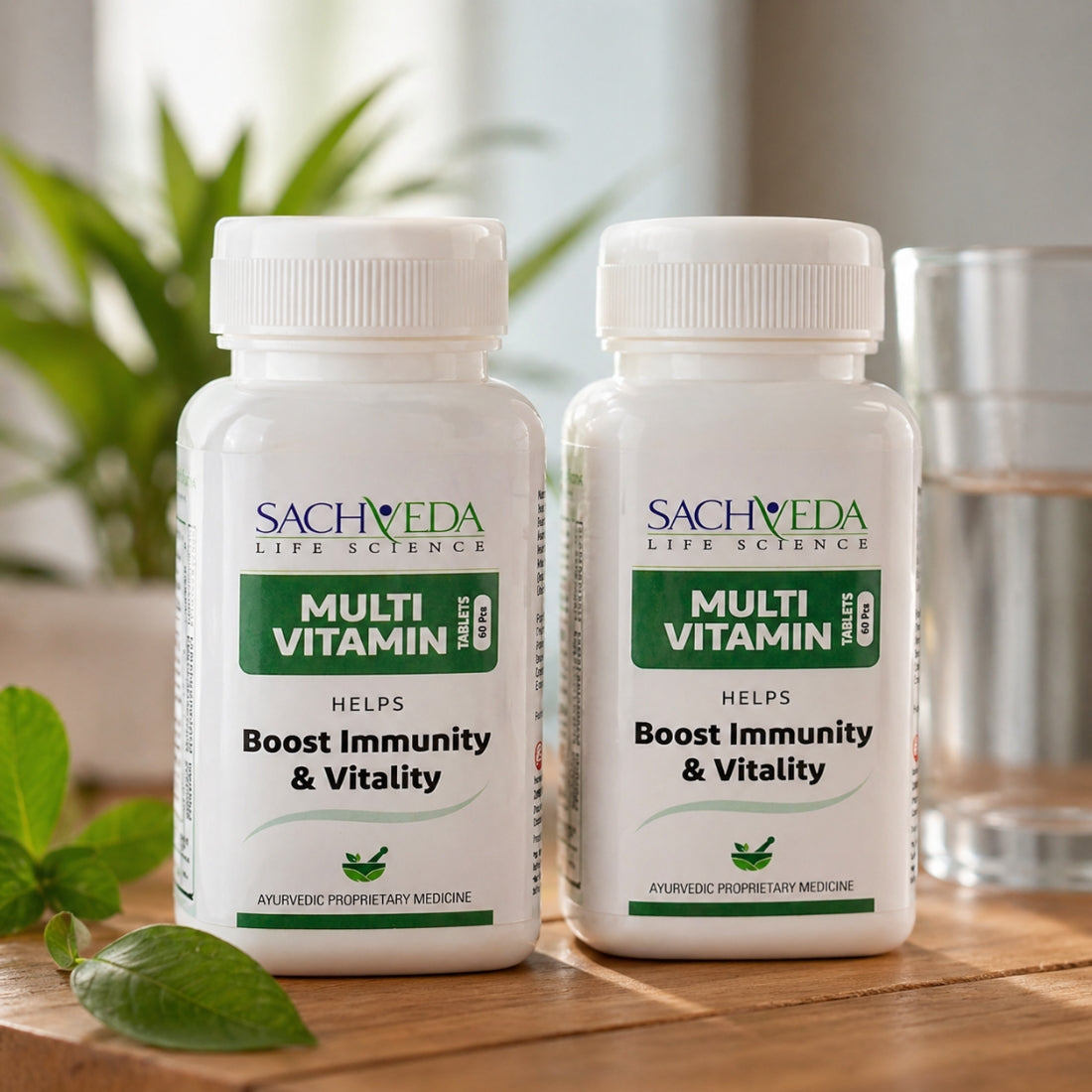 Sachveda Multivitamin Tablets | Daily Nutrition for Every Age | Buy1Get1 Free