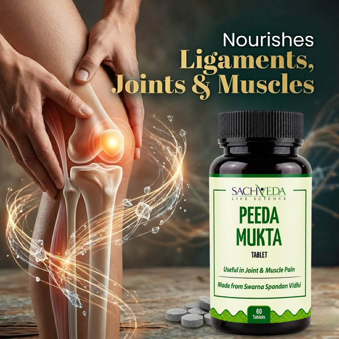 Sachveda Peeda Mukta Tablets – Ayurvedic Joint & Pain Relief Support | Buy1Get1 Free