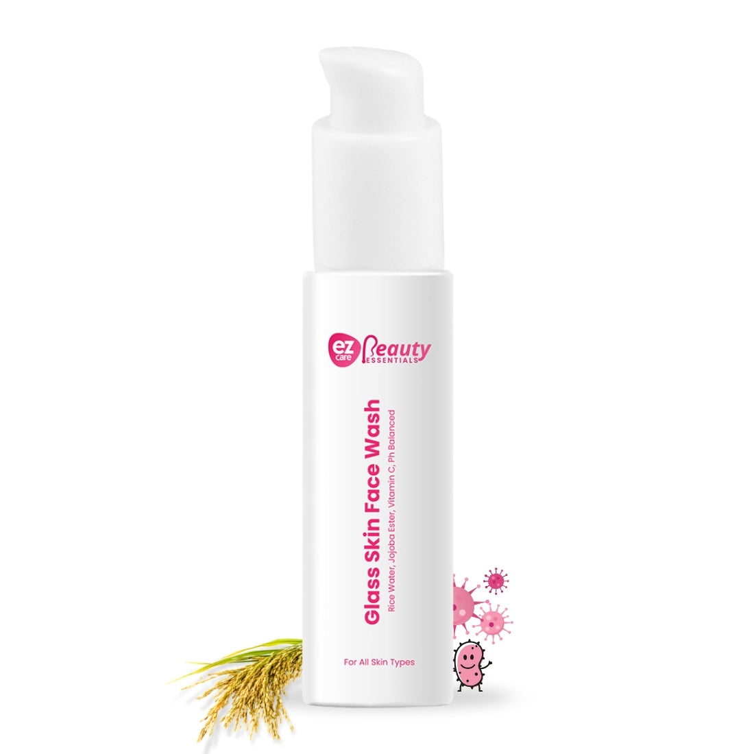 Microbiome Friendly Glass Skin Face wash - Unisex | Buy1Get1 Free