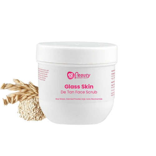 Ezcare Glass Skin De Tan Face Scrub