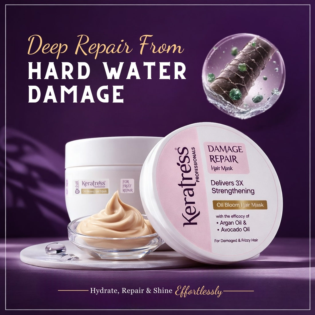 Ezcare Keratress Damage Repair Hair Mask | Buy1Get1 Free