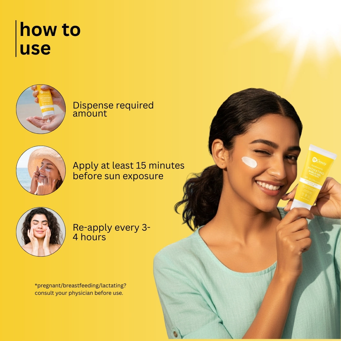 Ezcare Sunscreen –SPF 50 PA++++ | Buy1Get1 Free