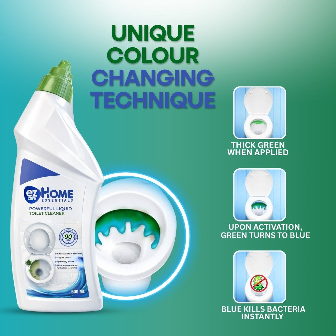 Ezcare Home Essential Toilet Cleaner| Buy1Get1 Free