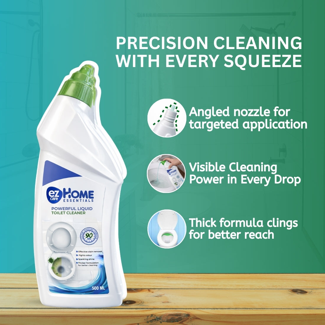 Ezcare Home Essential Toilet Cleaner| Buy1Get1 Free