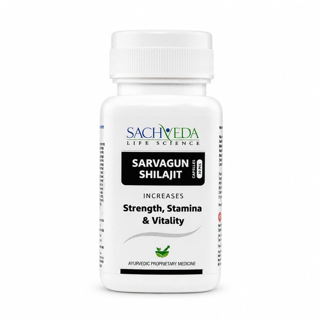 Sarvagun Shilajit Capsules | Ayurvedic Strength, Stamina & Vitality Support | Buy1Get1 Free