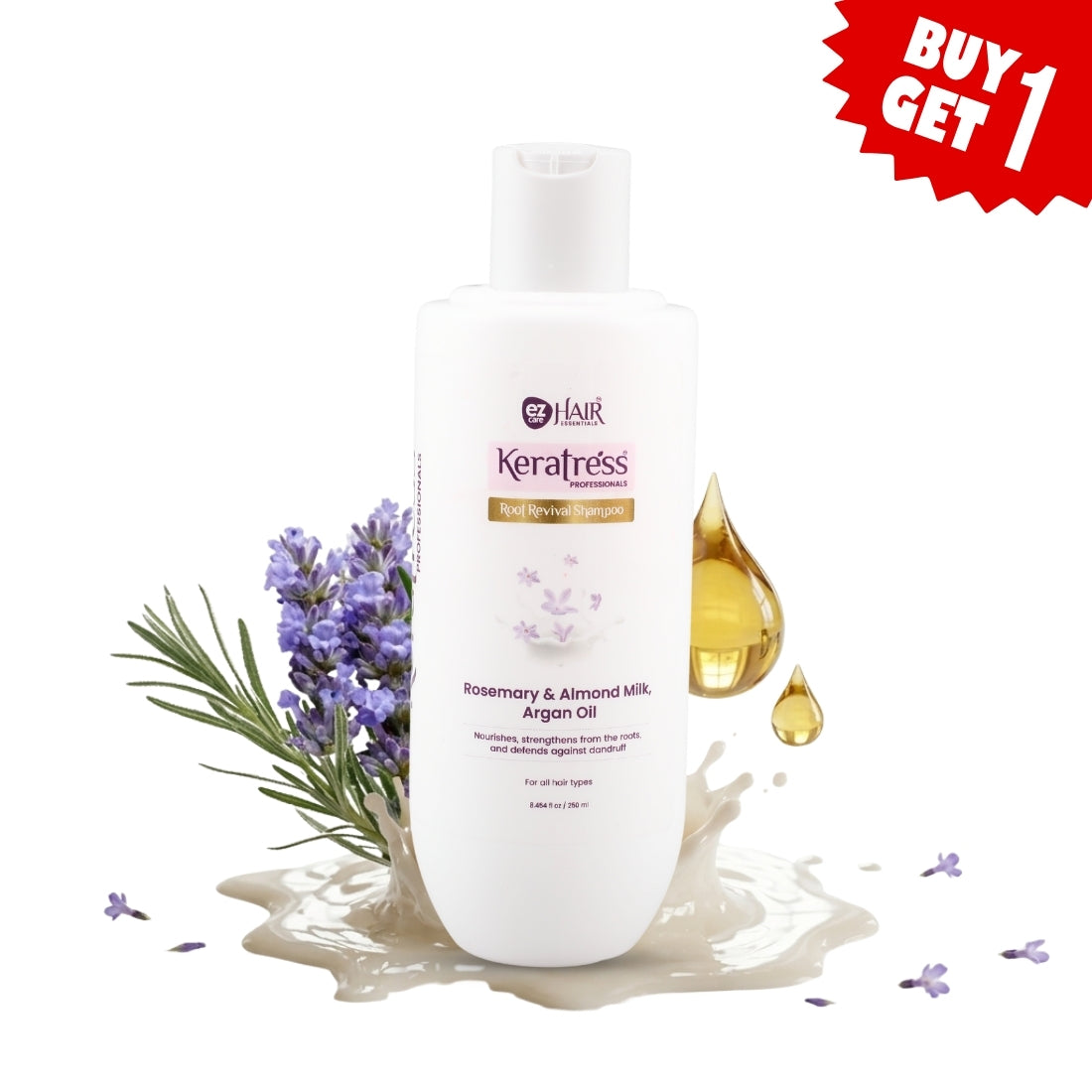 Ezcare Keratress Root Revival Hair Shampoo | Buy1Get1 Free
