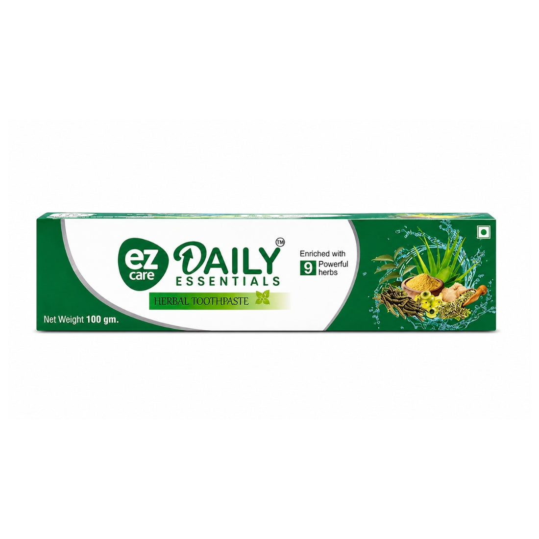 Ezcare Daily Essential Herbal Toothpaste – Natural Oral Care for a Healthy Smile | Buy1Get1 Free