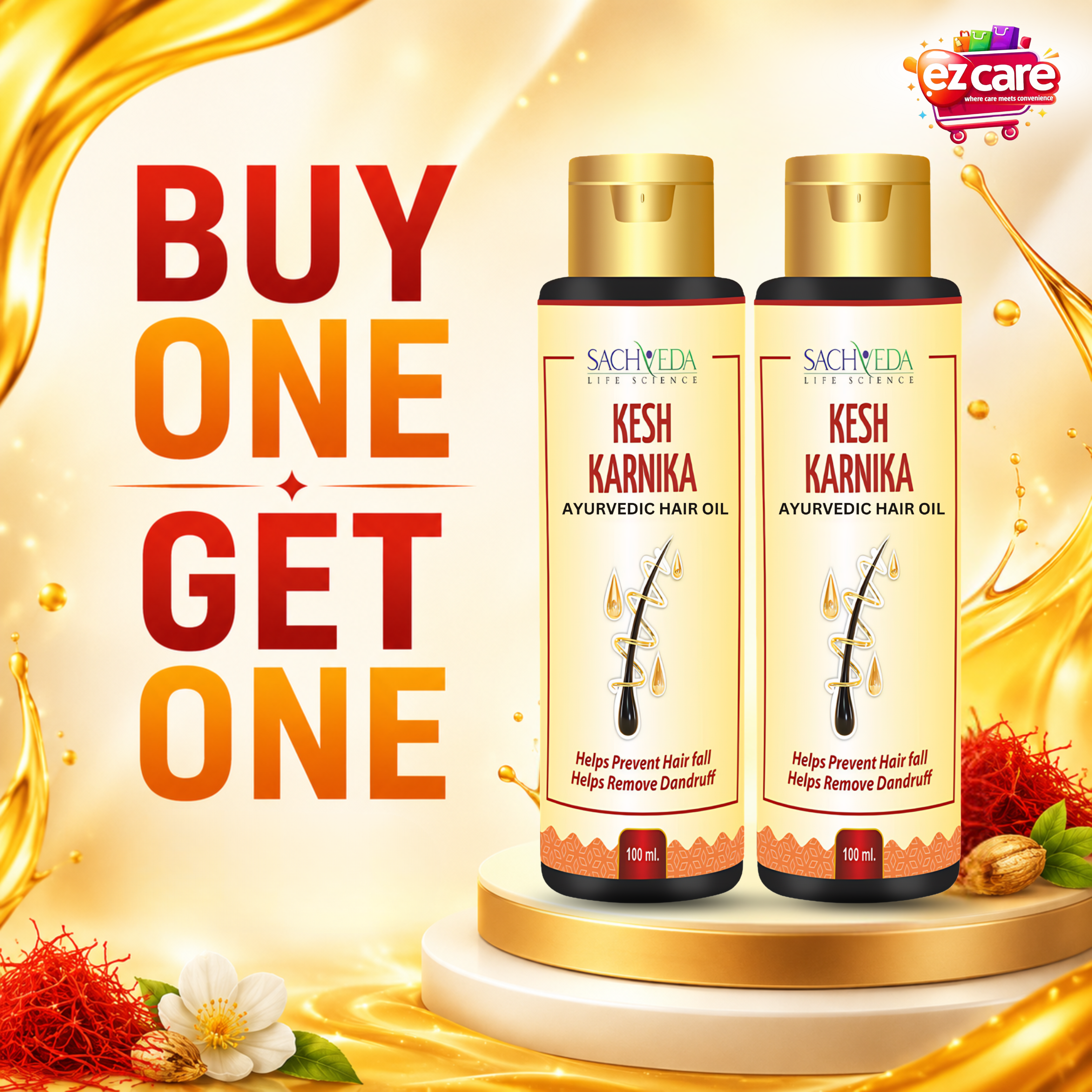 Kesh Karnika Hair Oil| Buy1Get1 Free