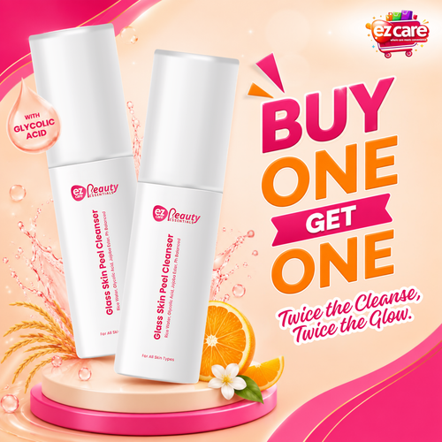 Microbiome‑Friendly Glass Skin Gentle Peel Cleanser - Unisex | Buy1Get1 Free